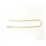 5.1g 14k yg bracelet;