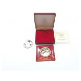 SILV TROY 1OZ MEDALLION 1987; 2.00 .8862 asw;