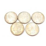 5 - DOLLARS MORGAN 1885-1921;
