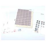 50 - 6 CENTS UNC; US 20 CENT UNC; US 1 CENT UNC;