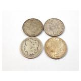 4 - DOLLARS MORGAN 1881-1896;