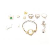 1.6g 14k wg parts from screw back earring; gold