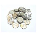 35 - HALF DOLLARS KENNEDY 1967;