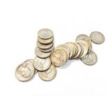 24 - QUARTERS WASHINGTON 1940 - 1954;