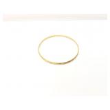 9.4g 21k yg bangle bracelet;