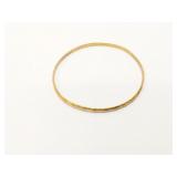 9.2g 21k yg bangle bracelet;