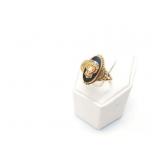 5.1g 10k yg class ring;