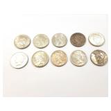 10 - DOLLARS PEACE 1922-1926;