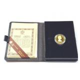 GOLD CANADA $100 JACQUES CARTIER 1984 (IN CASE);