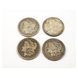 2 - DOLLARS MORGAN 1890; 2 - DOLLARS MORGAN 1896
