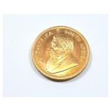 GOLD SOUTH AFRICA KUGERRAND;