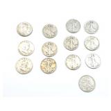3 - HALF DOLLARS FRANKLIN 1952-1963; 7 - HALF
