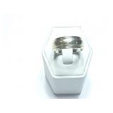 10.7g white gold band;