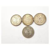 4 - DOLLARS MORGAN 1921;