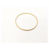 9.4g 21k yg bangle bracelet;