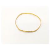 8.2g 21k yg bangle bracelet;