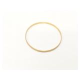 9.1g 18k yg bangle bracelet;