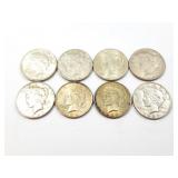 8 - DOLLARS PEACE 1924-1935;