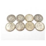 8 - DOLLARS MORGAN 1879-1899;