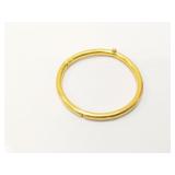 approx 8.5g 21k yg bangle bracelet;