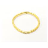 approx 8g 21k yg bangle bracelet;