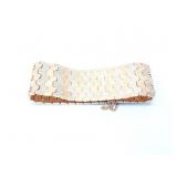 42.9g 14k wg/yg bracelet;