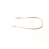 6.6g 14k tricolor gold bracelet;