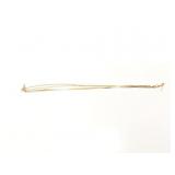 3.8g 14k yg bracelet;