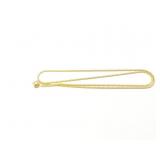 5.4g 14k yg chain;