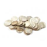 40 - HALF DOLLARS KENNEDY 1965-1967;