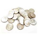 40 - HALF DOLLARS KENNEDY 1965-1967;