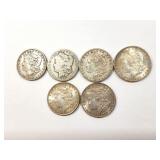 6 - DOLLARS MORGAN 1883-1899;