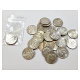 29 - HALF DOLLARS KENNEDY 1967; 2 - HALF DOLLARS