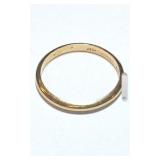 2.1g 14k yg band;