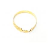 11.3g 10k yg herringbone bracelet;