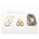 50 - DIMES MERCURY 1919-1945; 6 - DIMES ROOSEVELT