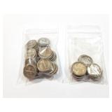 47 - DIMES MERCURY 1927-1945; 19 - DIMES MERCURY