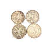 4 - DOLLARS MORGAN 1879 - 1896;