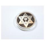 SILV TROY 1OZ HAPPY HANUKKAH 2009 (IN CASE);