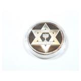 SILV TROY 1OZ HAPPY HANUKKAH 2011 (IN CASE);