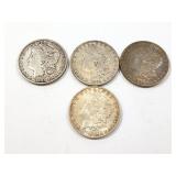 4 - DOLLARS MORGAN 1884 - 1887;