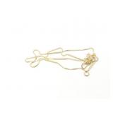 6.4g 14k yg chain;