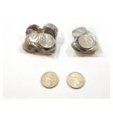2 - DOLLARS PEACE 1923 & 1926; 30 - DOLLARS