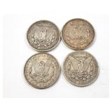 4 - DOLLARS MORGAN 1885 - 1921;