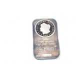 SILV TROY 1OZ THE METAL ARTS CO 1913 INGOT;