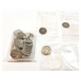 53 - DIMES MERCURY 1918-1945; 4 - DIMES MERCURY