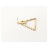 1.9g 14k yg single earring;