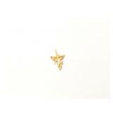1.7g 14k yg angel charm;