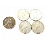4 - DOLLARS PEACE 1922-1925; DOLLAR PEACE 1922;