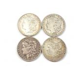 4 - DOLLARS MORGAN 1887 - 1921;
